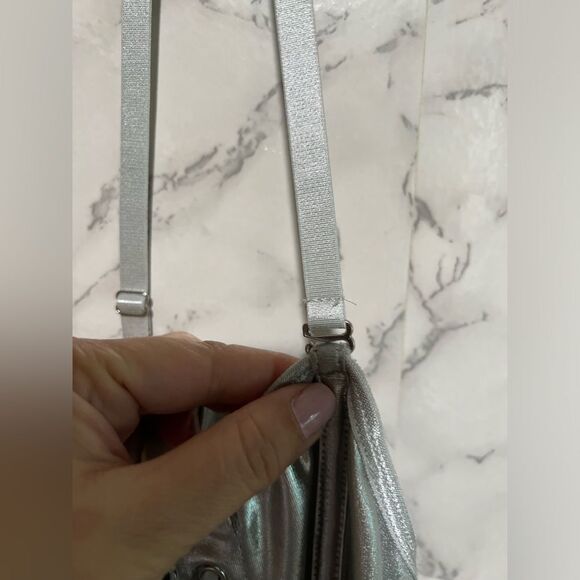 ANN SUMMERS Crimson Metallic Teddy - Picture 9 of 14